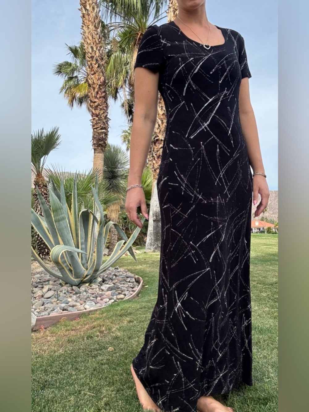 Vintage Jessica Howard Maxi Dress
